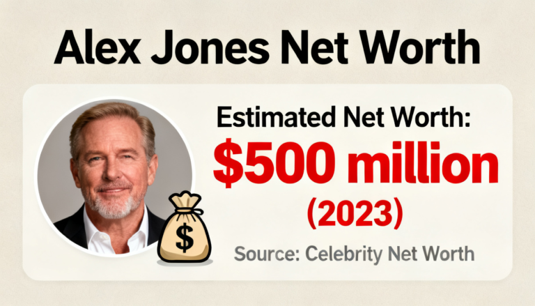 alex jones net worth